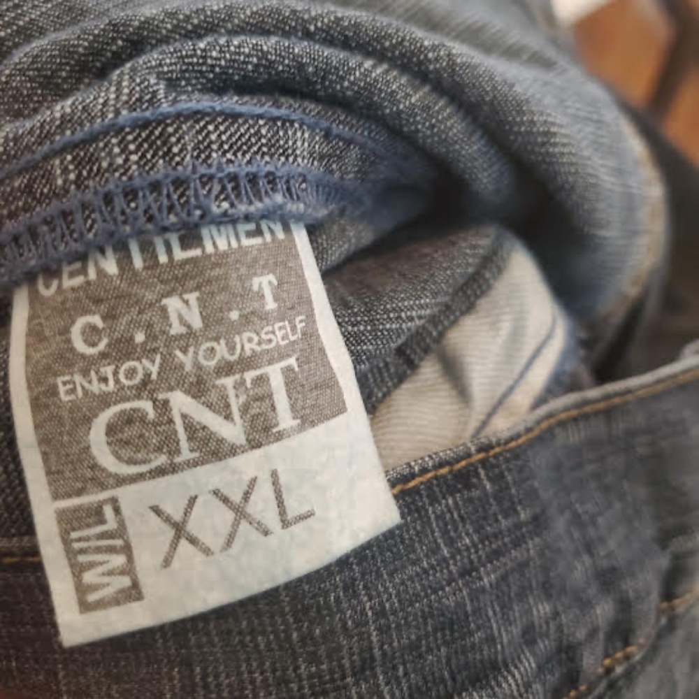 Vintage Denim Trucker Jacket‎. Size: XXL. - Picture 12 of 12